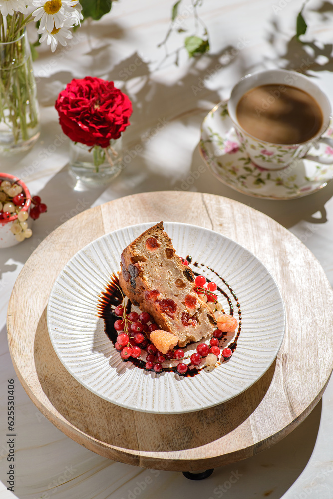 pie with berries on a light background pie with berries on a light background