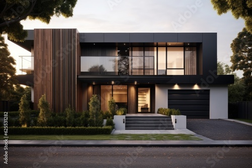The usual exterior appearance of a contemporary suburban dwelling. © 2rogan