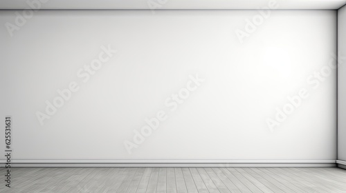 contemporary minimalist empty interior blank wall