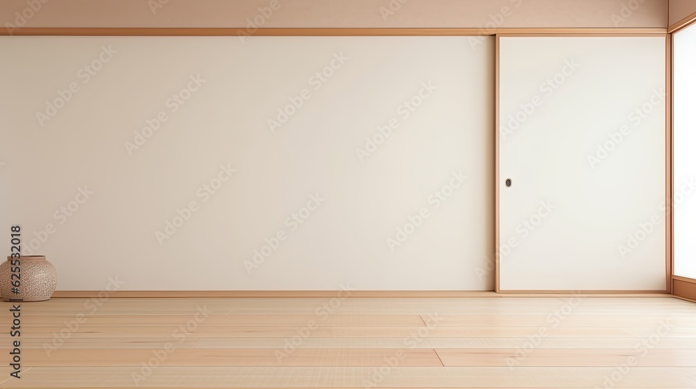 empty roomclean japanese minimalist room interior empty roomclean japanese minimalist room interior