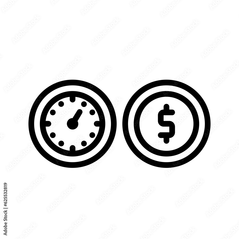 Black line icon for Viability Black line icon for Viability