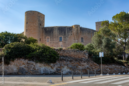 Bellver Castle in Palma de Mallorca, Balearic Islands Mallorca Spain.