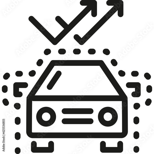 Car Wash Icon. Car cleaning service. Vector illustration