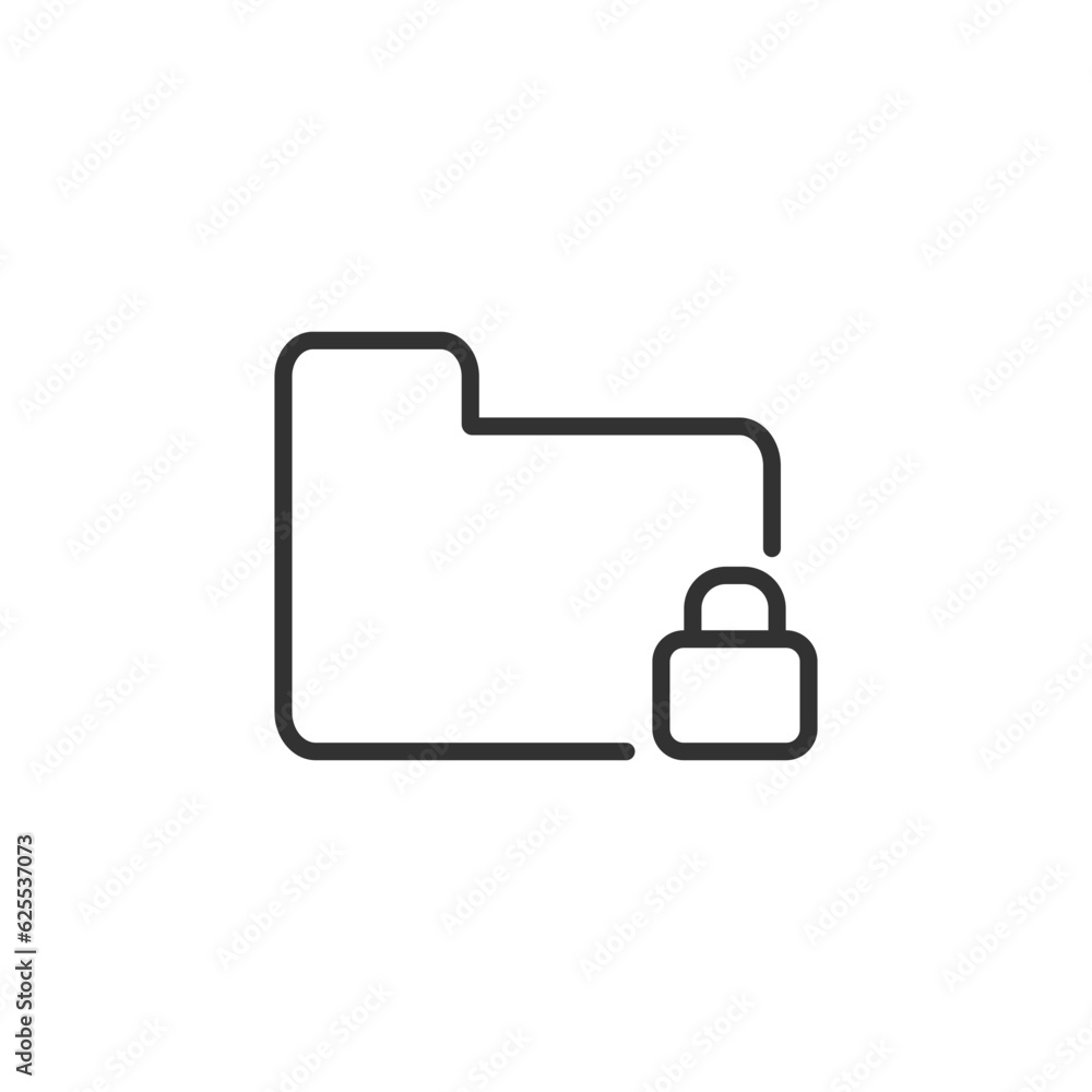 Folder icon. File vector illustration Data business concept. Folder icon. File vector illustration Data business concept.