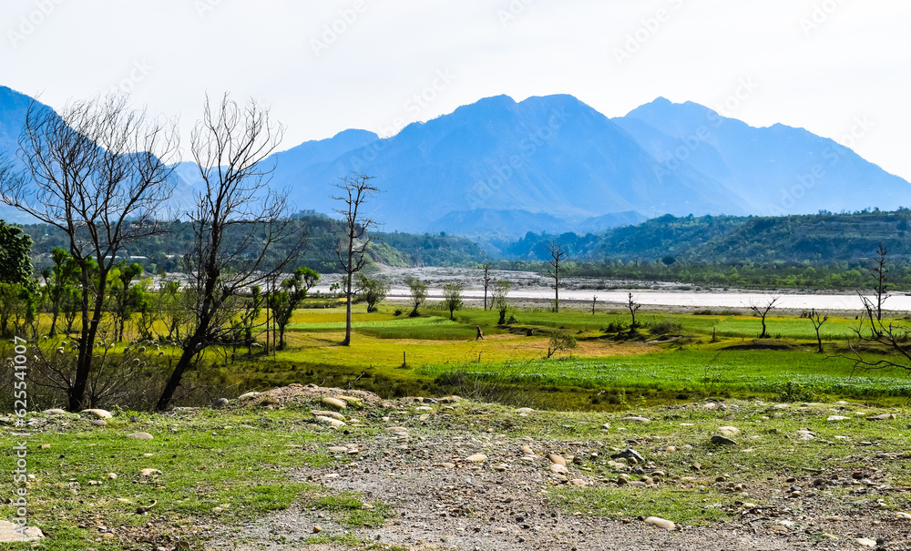 Obraz premium Beautiful landscapes in Jammu and Kashmir