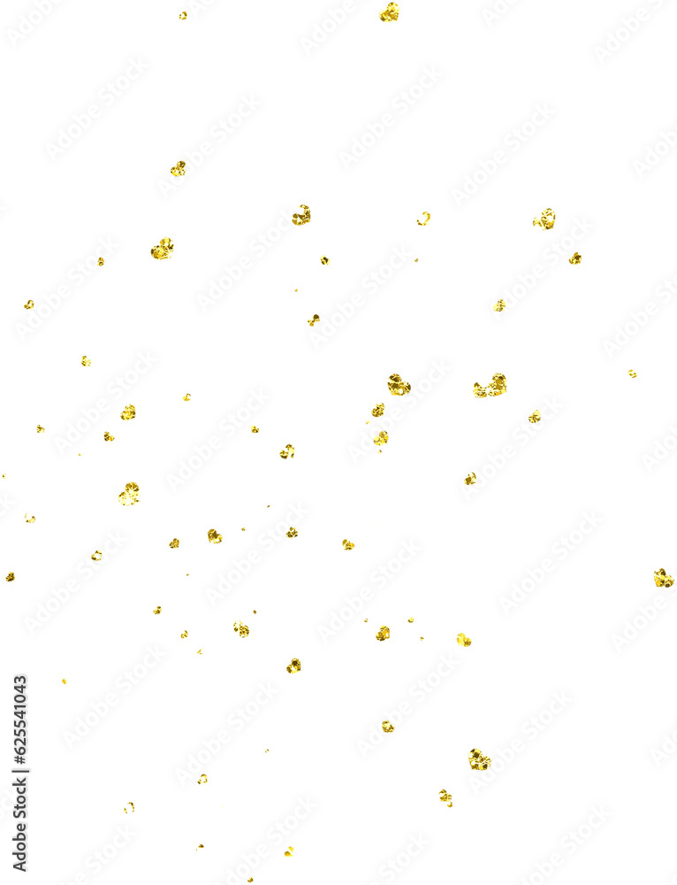Gold heart glitter confetti Gold heart glitter confetti