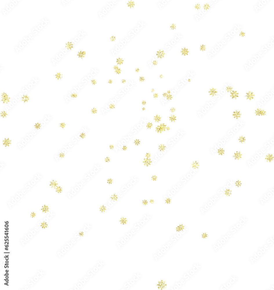 Gold glitter snowflake confetti Gold glitter snowflake confetti