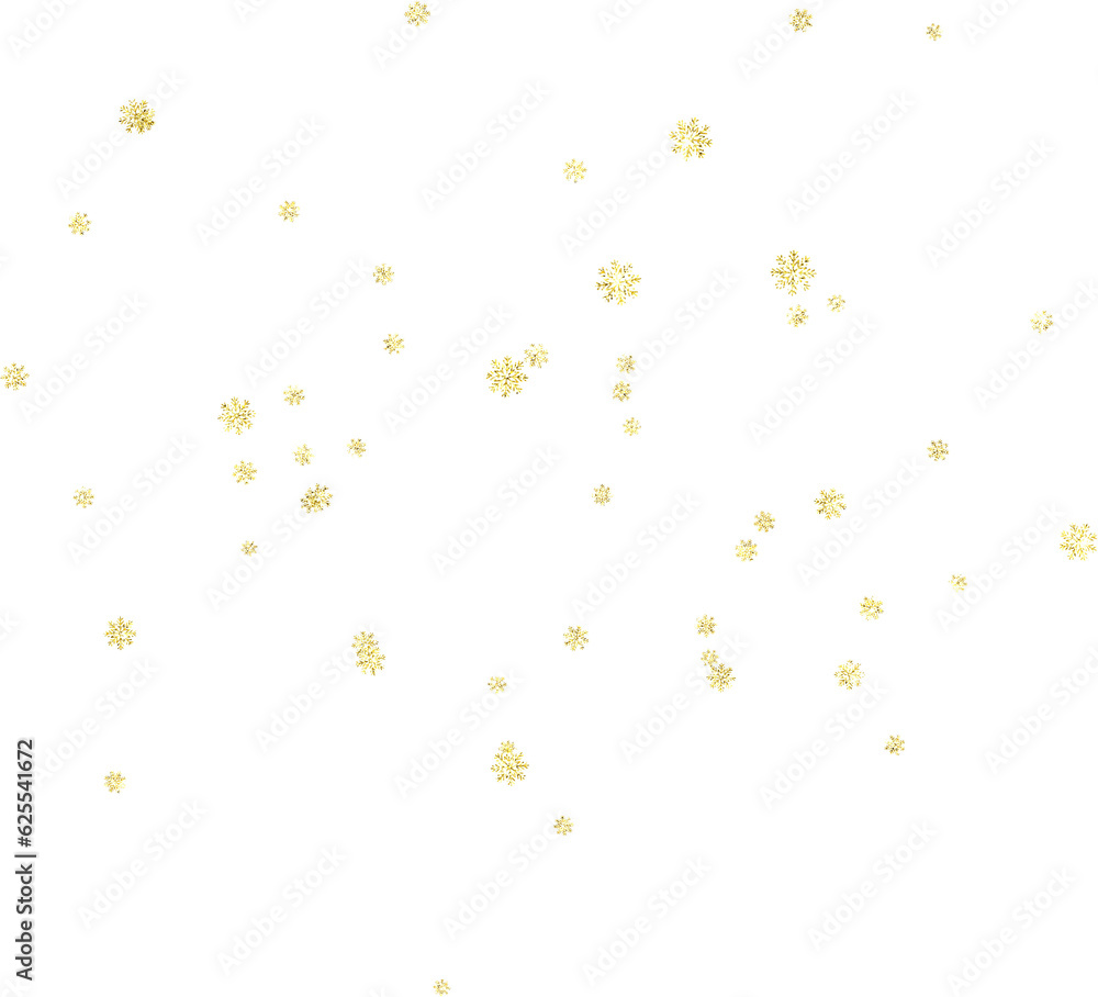 Gold glitter snowflake confetti Gold glitter snowflake confetti