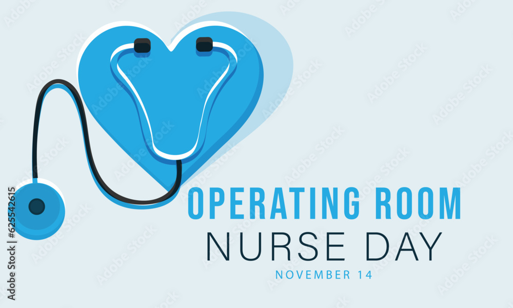 Operating Room Nurse day. background, banner, card, poster, template. Vector illustration. Operating Room Nurse day. background, banner, card, poster, template. Vector illustration.