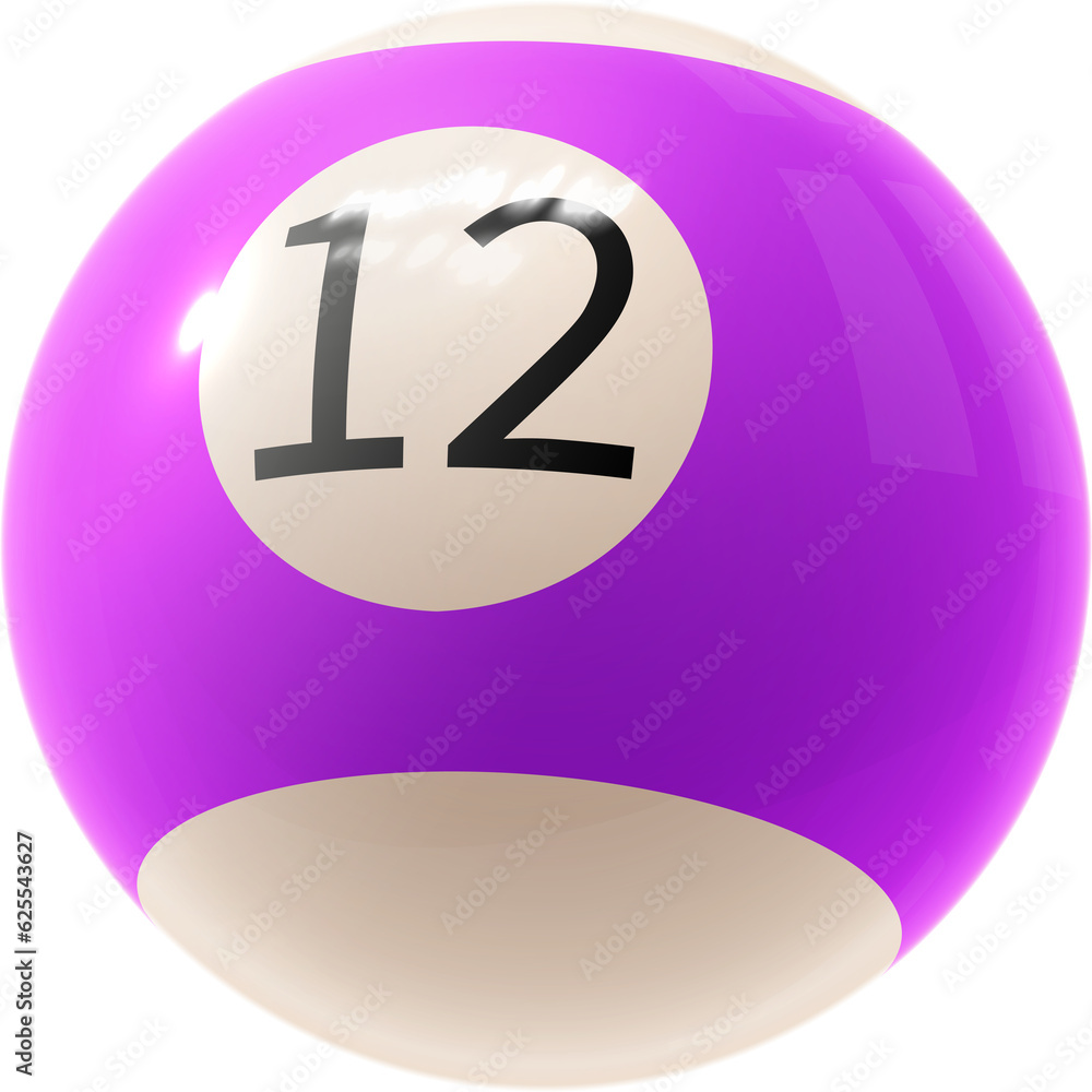 purple billiard ball number twelve purple billiard ball number twelve