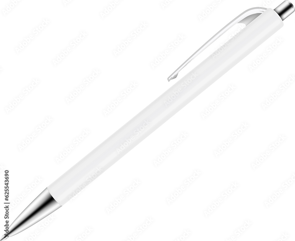 automatic ballpoint white pen automatic ballpoint white pen
