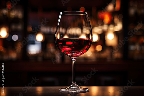 Cocktail, Wine at bar.