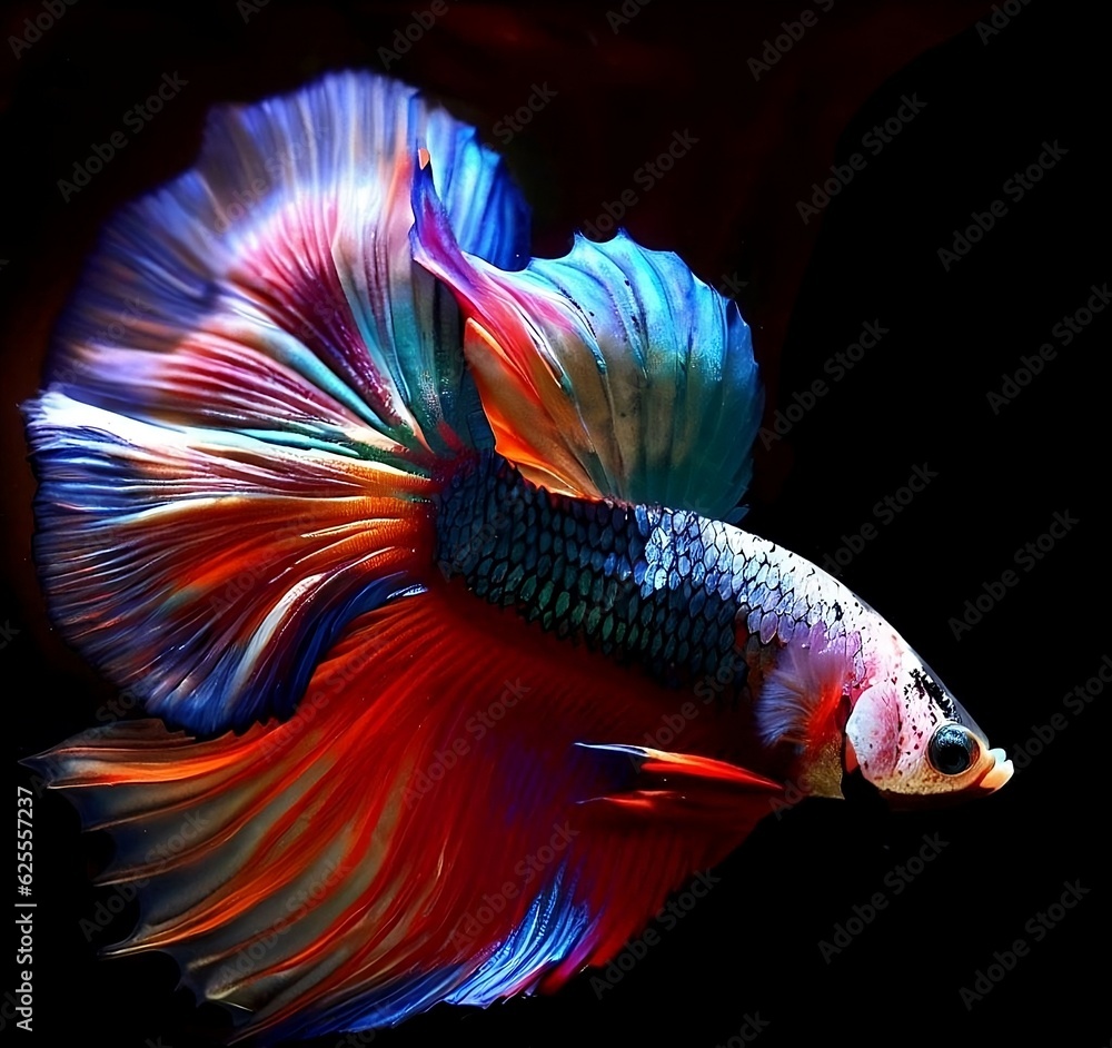 Fototapeta premium Koi Betta Fish