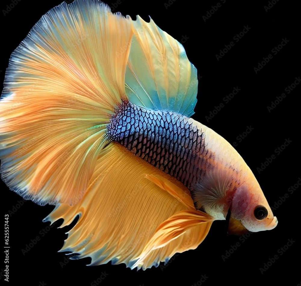 Fototapeta premium Mustard Gas Betta