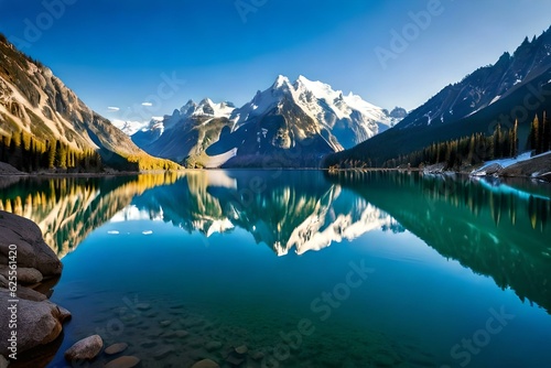 lake and mountains © Zabi 