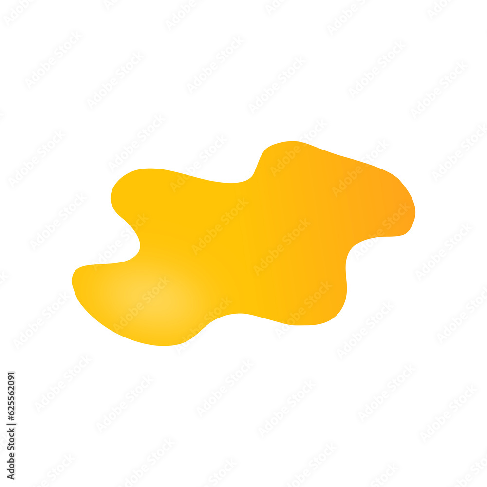 Honeycomb melting vector, Molten honey on the floor, vector isolated with white background Honeycomb melting vector, Molten honey on the floor, vector isolated with white background