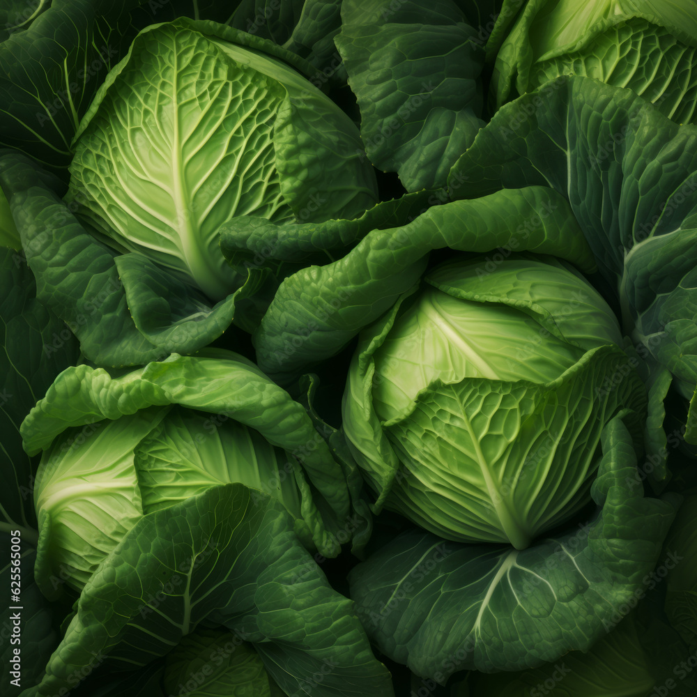 Obraz premium Green cabbage