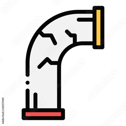 broken pipe icon