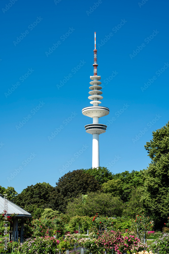 Fototapeta premium Fernsehturm Hamburg