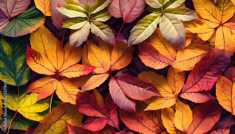 red autumn leaves, fall, nature, red, tree, season, AI generated red autumn leaves, fall, nature, red, tree, season, AI generated