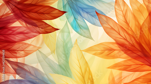 Autumn tie dye pattern background