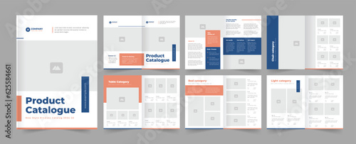 Product catalog Template and Look book layout catalogue design