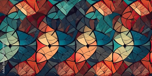 A background with intricate patterns illustration.