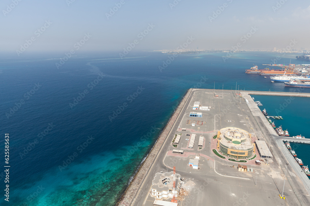 Jeddah Islamic Seaport aerial photo