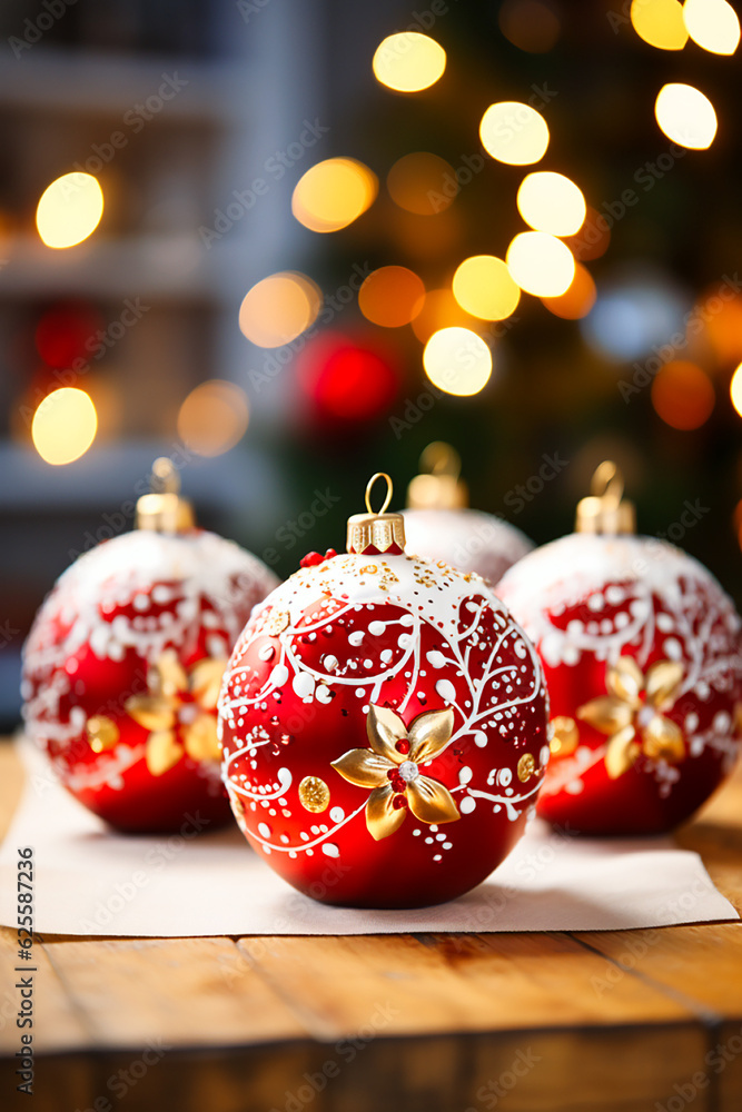 Happy New Year and Christmas Greeting Cards. Holidays background. AI generative. Happy New Year and Christmas Greeting Cards. Holidays background. AI generative.