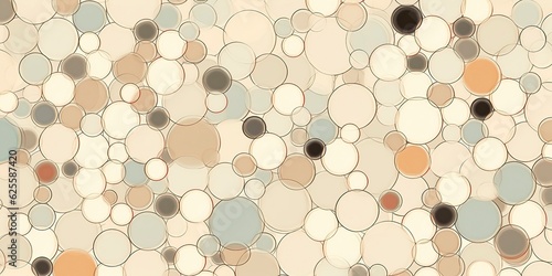 A background filled with light ash color polka dots Background