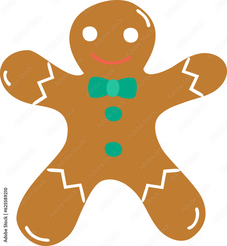 Obraz premium Gingerbread Illustration