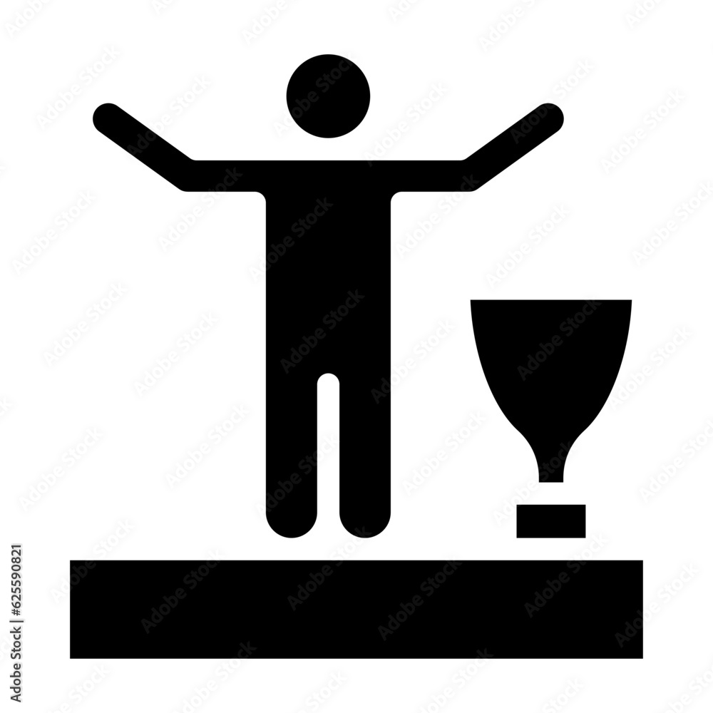 Fototapeta premium success icon