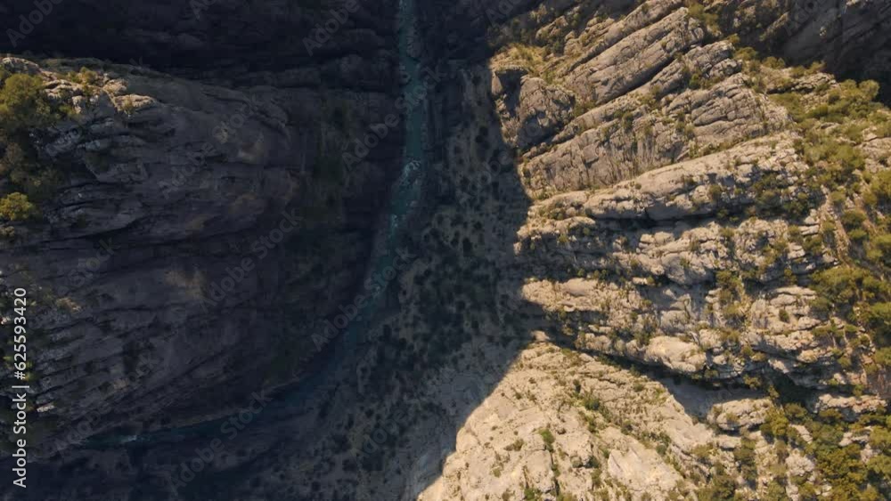 aerial view of beautiful, deep and huge, amazing Tazi canyon in Turkey, cinematic epic footage nature landscape. Tourism and popular places in Antalya, Turkey. Greyhound Canyon aerial view of beautiful, deep and huge, amazing Tazi canyon in Turkey, cinematic epic footage nature landscape. Tourism and popular places in Antalya, Turkey. Greyhound Canyon