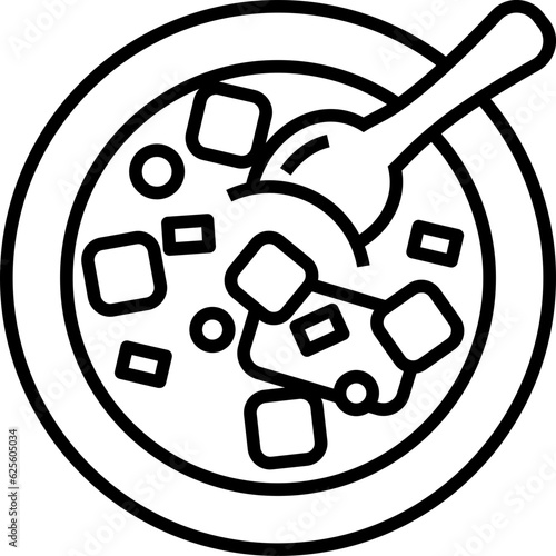 Soup Outline Icon