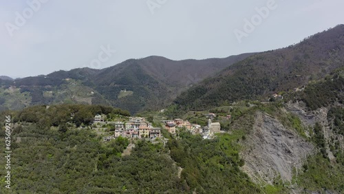 San Bernardino Cique Terre Italy Aerial view photo