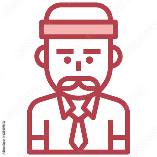 fraud line icon,linear,outline,graphic,illustration