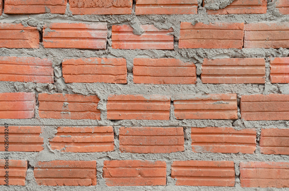 Detailed red brick wall background photo texture Detailed red brick wall background photo texture