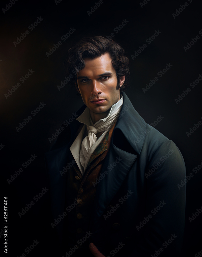 Obraz premium Mr. Darcy - Type Character