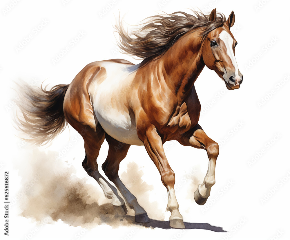 White brown blue spotted horse mane tail hooves an animal is a friend of a person, a pet White brown blue spotted horse mane tail hooves an animal is a friend of a person, a pet