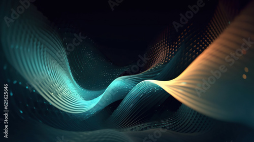 Abstract digital data background. Can be used in the description of network abilities, technological processes, digital storages, science, education, etc.