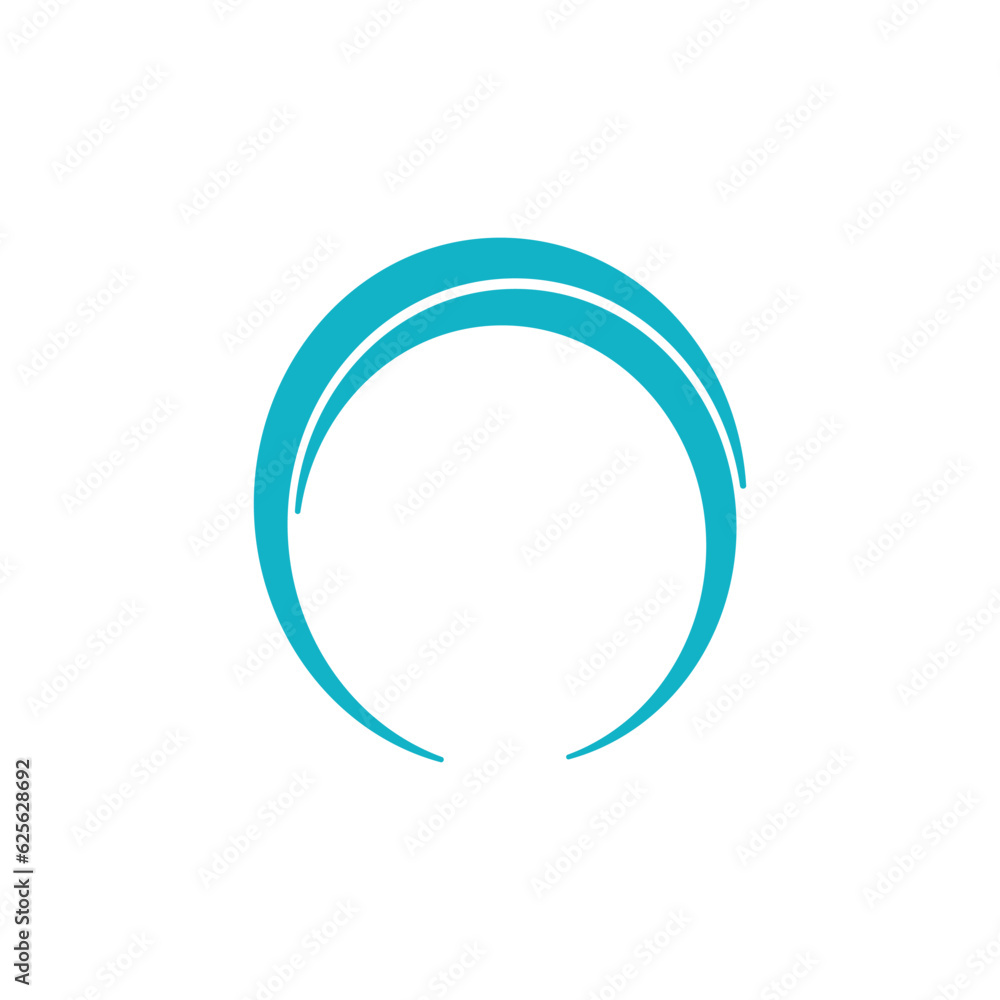Circle vector logo template illustration Circle vector logo template illustration