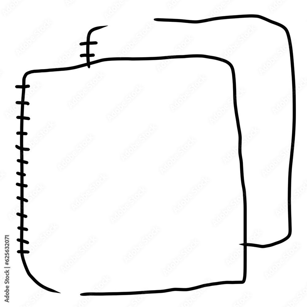 A small folder for work and study. A small folder for work and study.