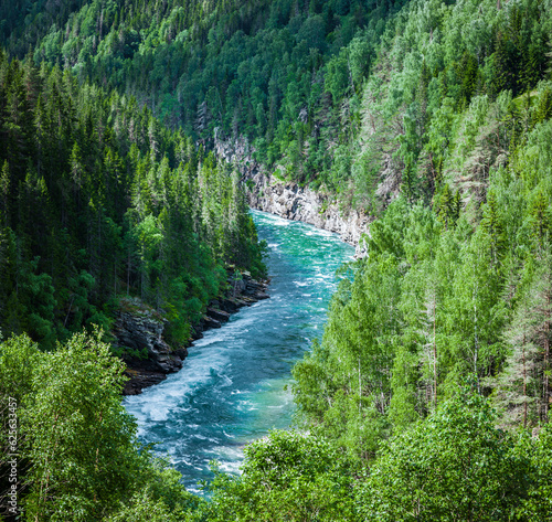 Fluss Soja in Norwegen