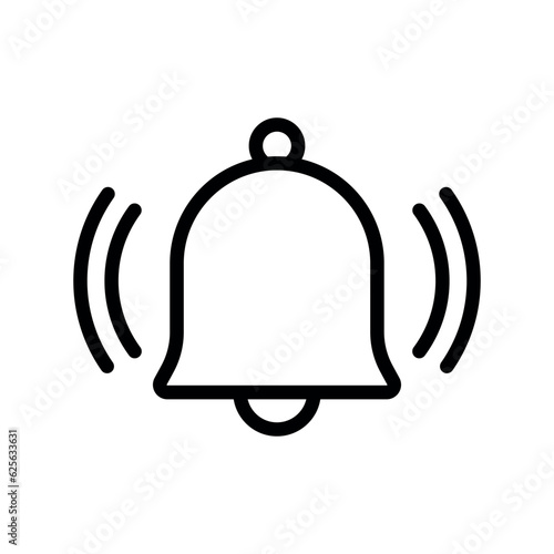 bell sign symbol vector glyph color icon