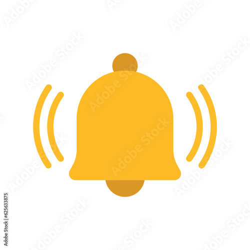 bell sign symbol vector glyph color icon