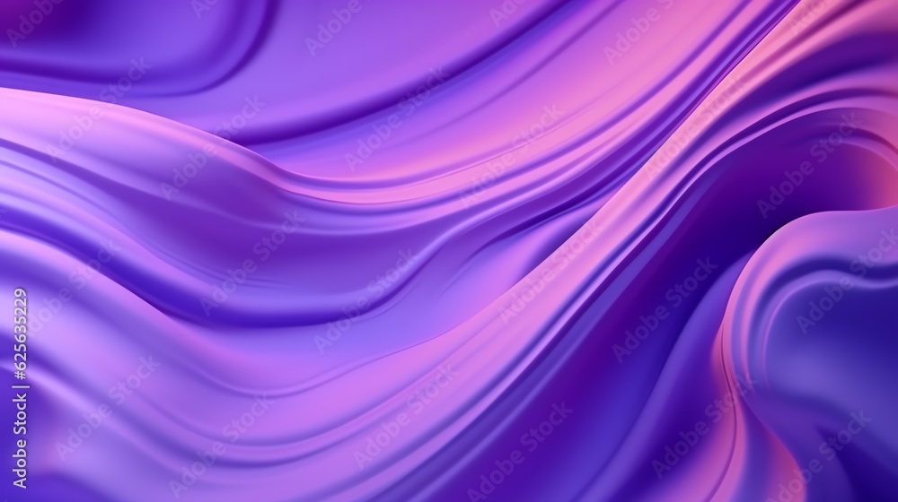 Obraz premium wallpaper abstrack organic liquid ilustration purple