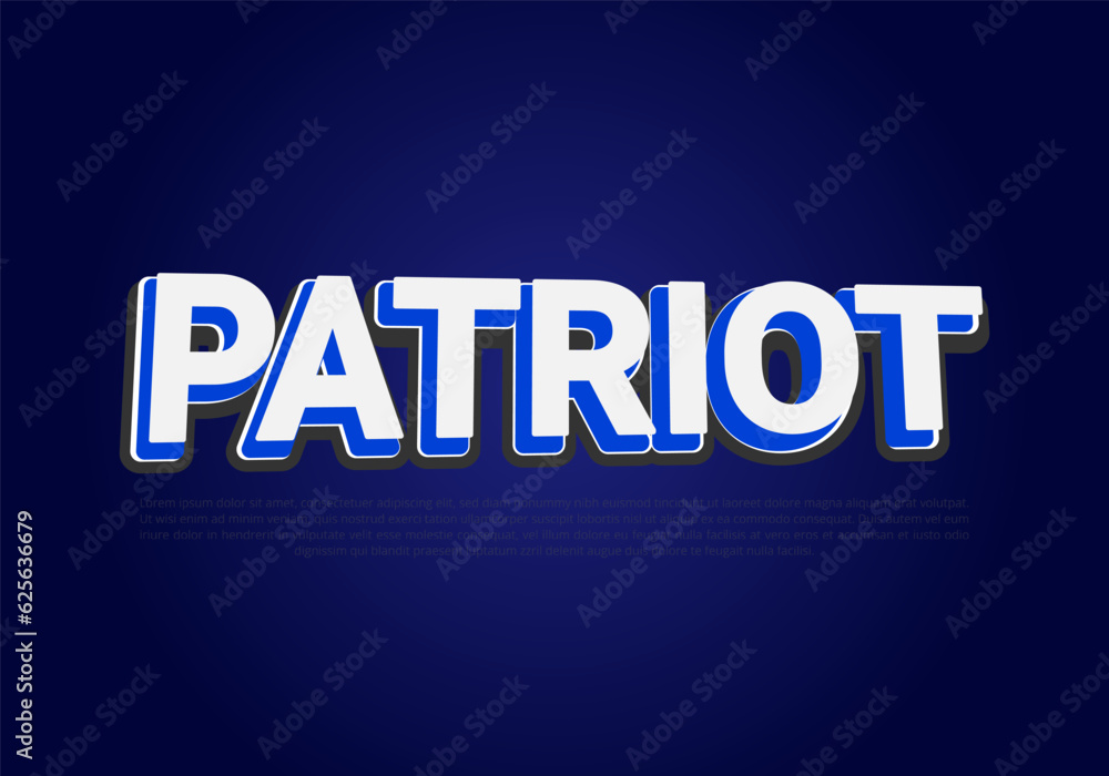 Obraz premium Text style effect with text style graphic element.