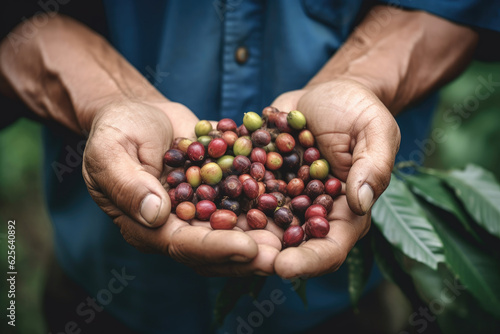 Sustainable Coffee Farming at Its Best. Generative AI