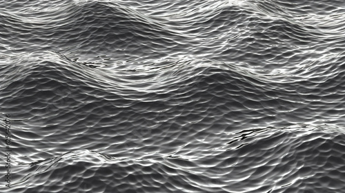 wallpaper for seamless realistic water ripples and waves transparent texture overlay glistening clear refreshing ocean or sea summer repeat pattern background grayscale displacement . Generative Ai