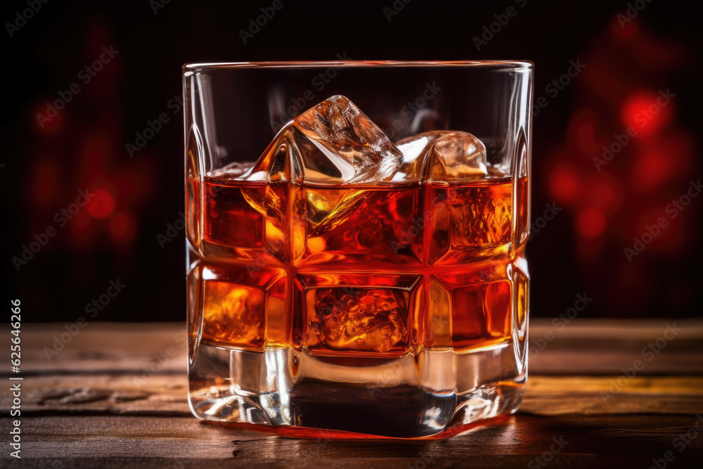 glass of whisky on the rocks glass of whisky on the rocks